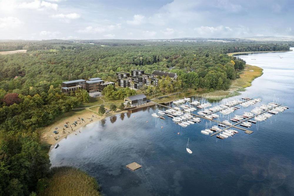 Marina Maisonette Seeblick Mit Pool Und Sauna Bad Saarow Exterior foto
