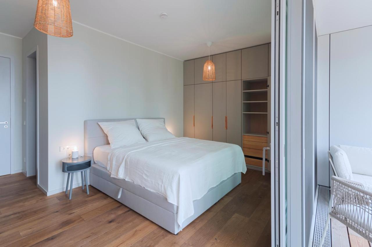 Marina Maisonette Seeblick Mit Pool Und Sauna Bad Saarow Exterior foto