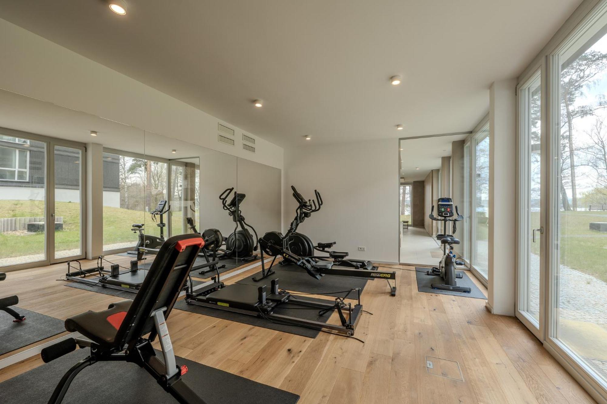 Marina Maisonette Seeblick Mit Pool Und Sauna Bad Saarow Exterior foto