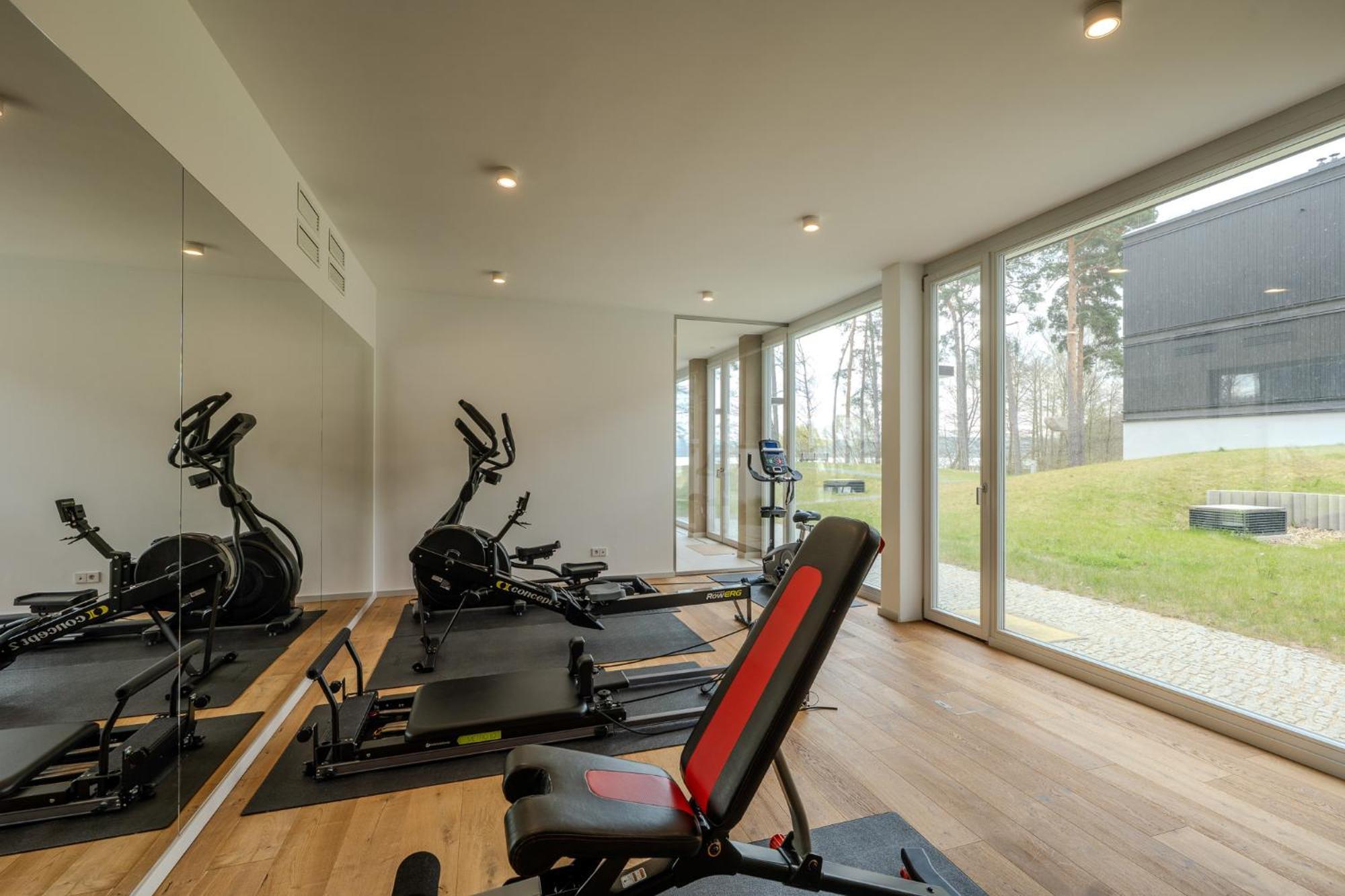 Marina Maisonette Seeblick Mit Pool Und Sauna Bad Saarow Exterior foto