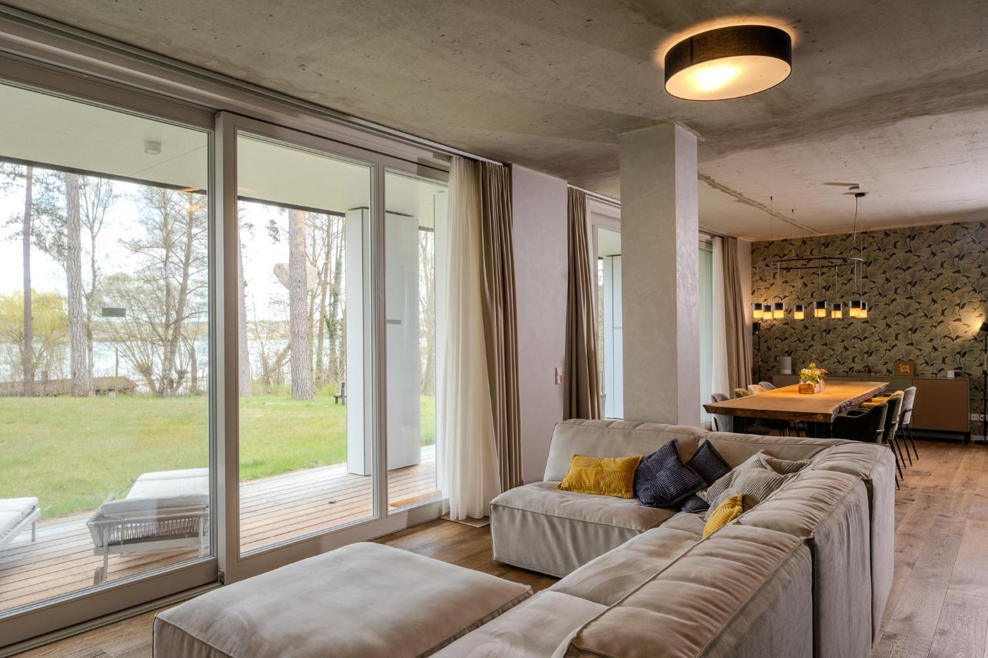 Marina Maisonette Seeblick Mit Pool Und Sauna Bad Saarow Exterior foto