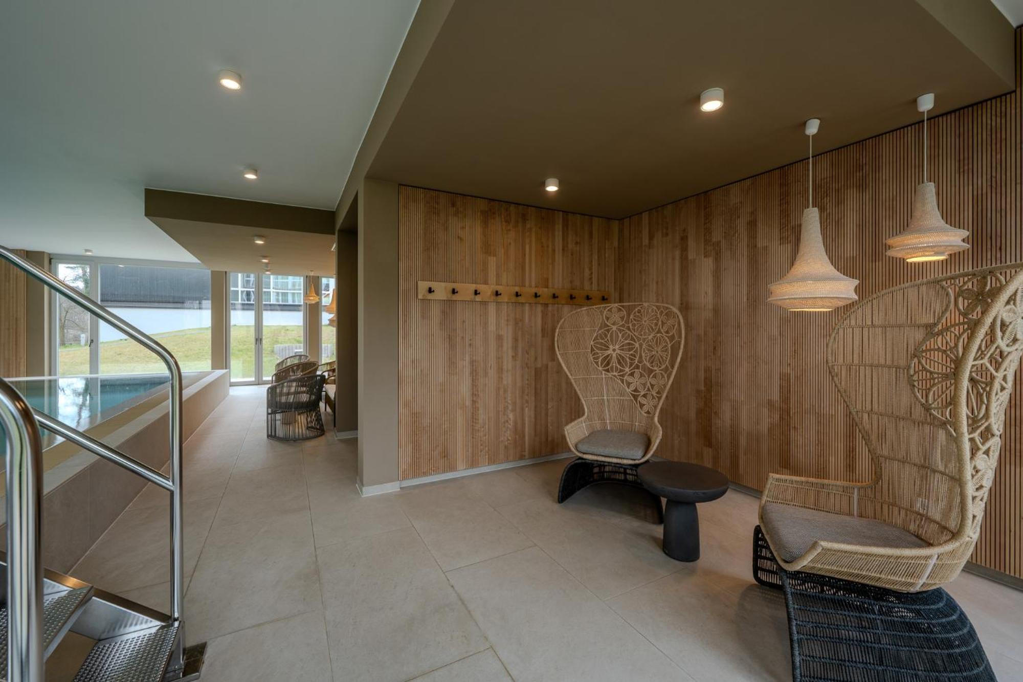 Marina Maisonette Seeblick Mit Pool Und Sauna Bad Saarow Exterior foto