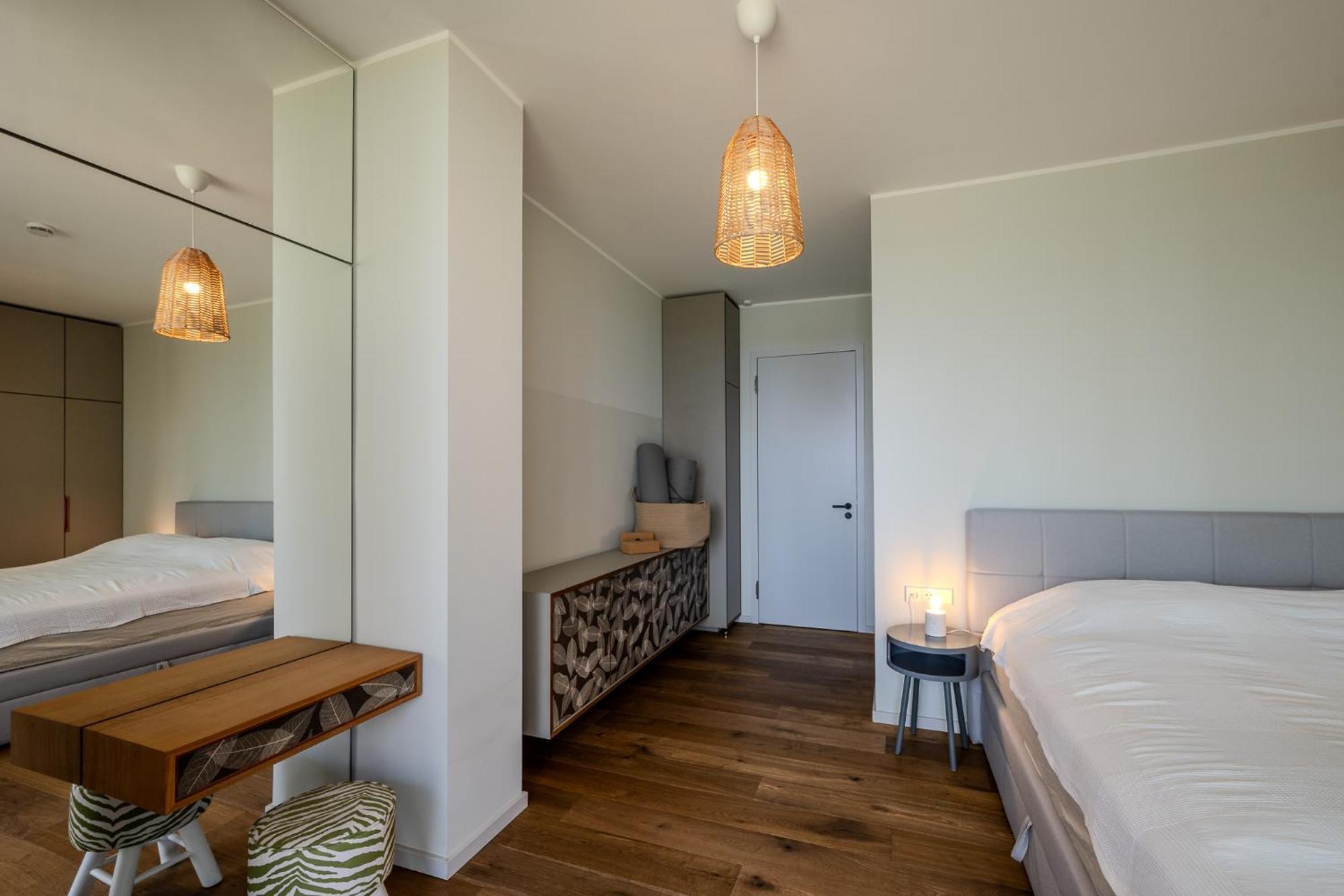 Marina Maisonette Seeblick Mit Pool Und Sauna Bad Saarow Exterior foto