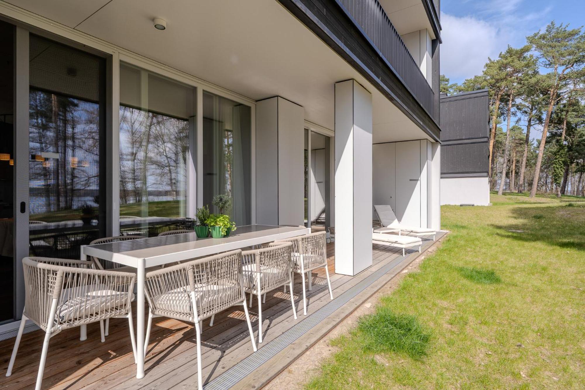 Marina Maisonette Seeblick Mit Pool Und Sauna Bad Saarow Exterior foto