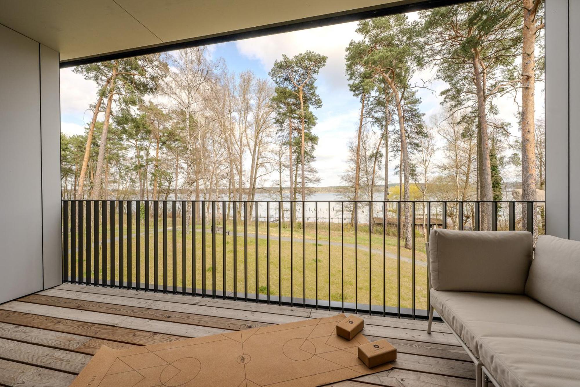 Marina Maisonette Seeblick Mit Pool Und Sauna Bad Saarow Exterior foto